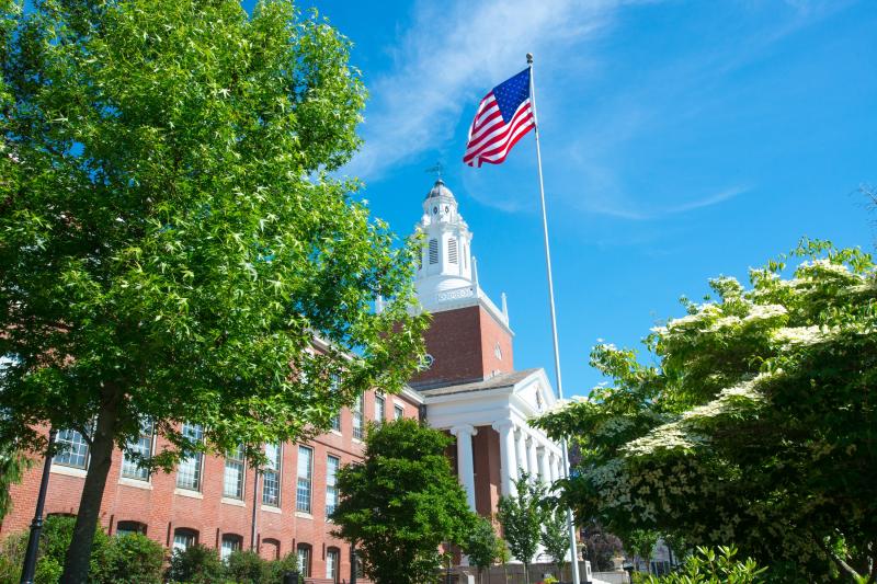 Exterior of Boydon Hall, BSU