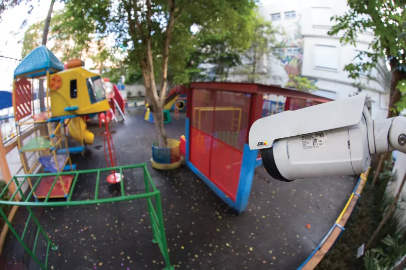Outdoor playground