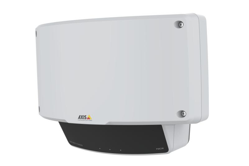 Product picture, White and black Axis security radar