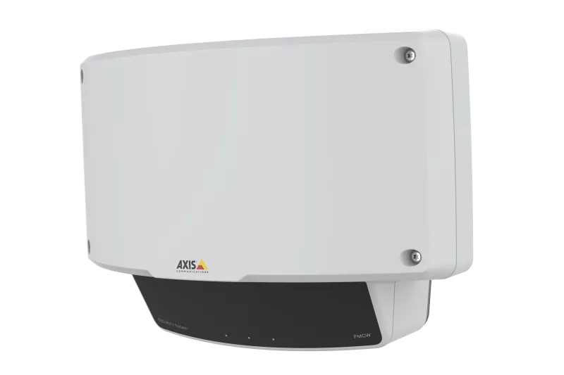 Product picture, White and black Axis security radar