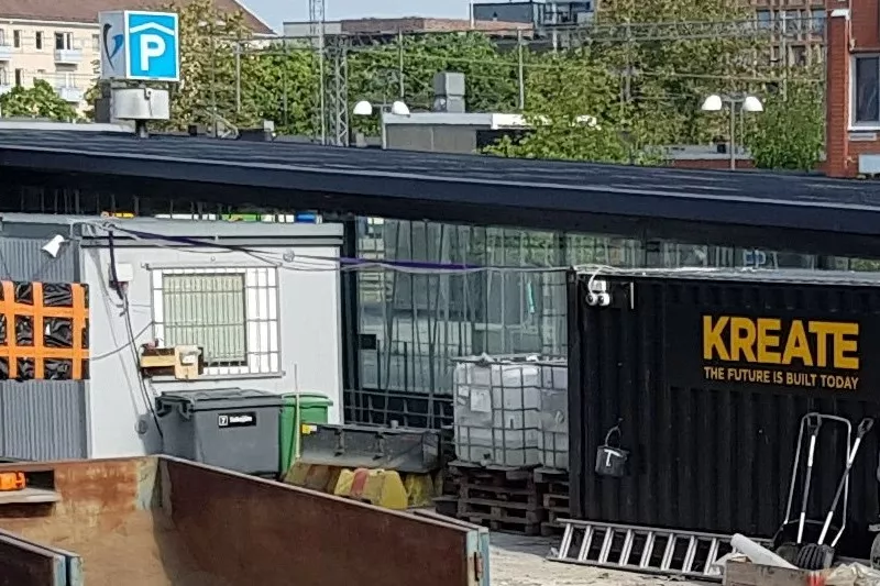 Kreate construction site