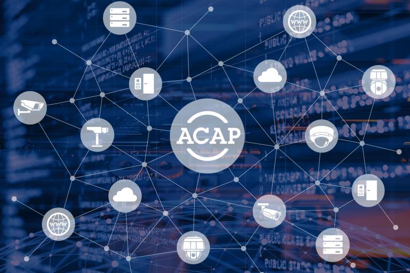 Acap concept with connecting nodes
