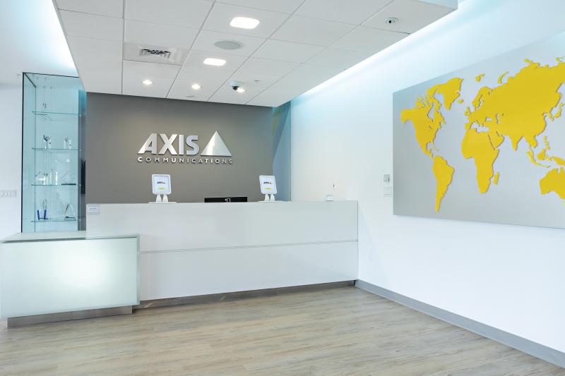 Axis experience center reception in Chelmsford