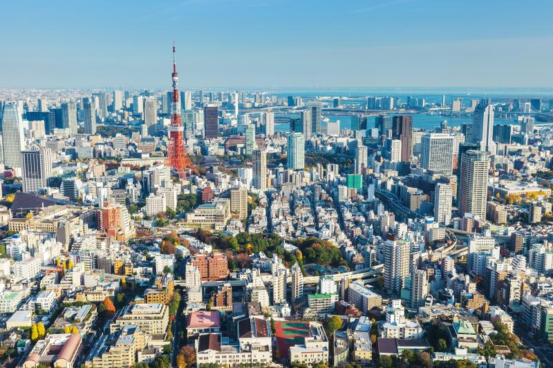 Tokyo skyline