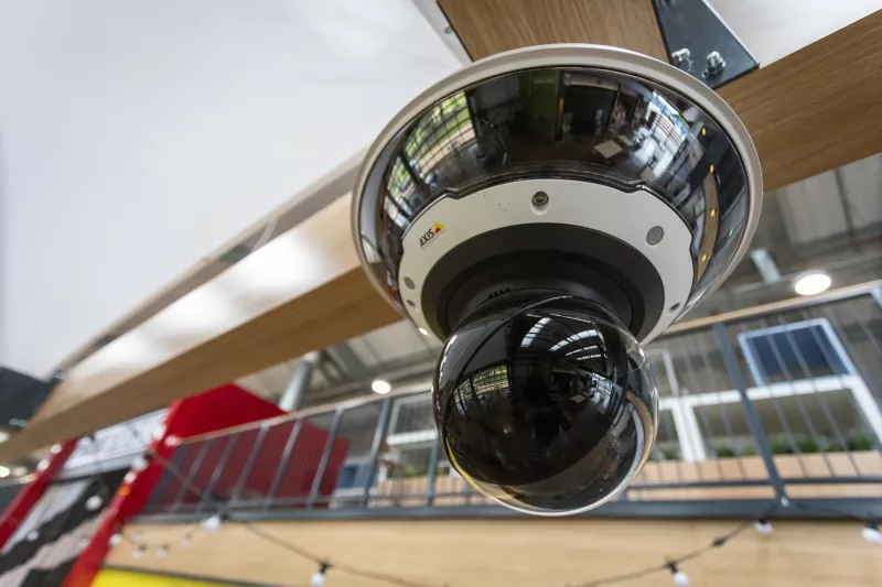 Axis camera installed in Whitehill & Bordon