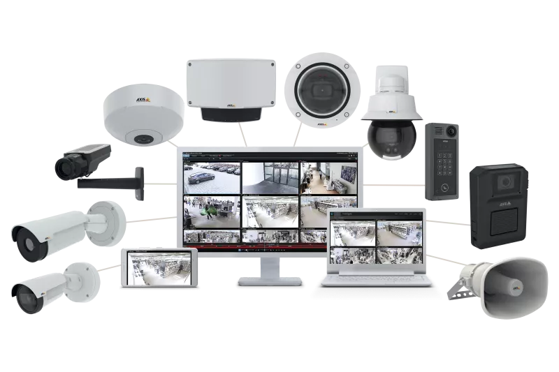 collage of Axis products