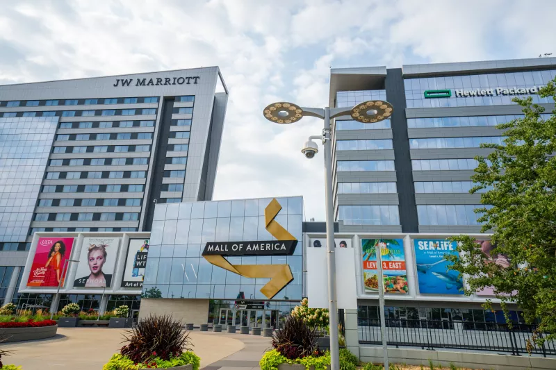 Exterior of Mall of America 