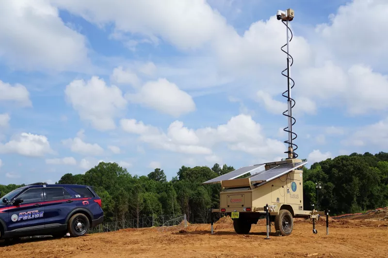 mobile trailer for Atlanta Police