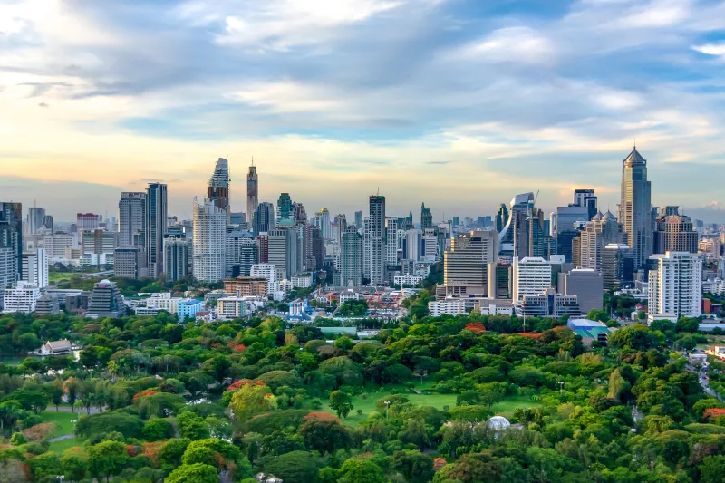 Bangkok skyline