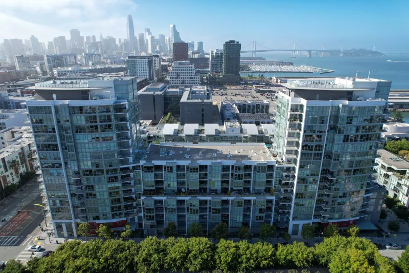 Aerial view of The Madrone