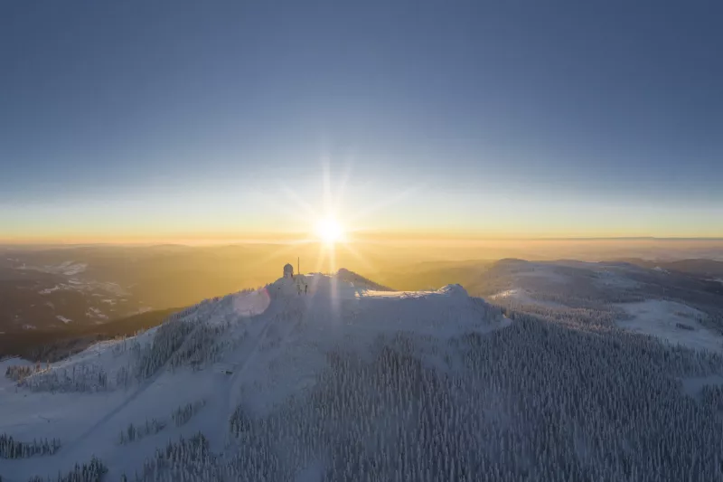Großer Arber Skigebiet Sunrise