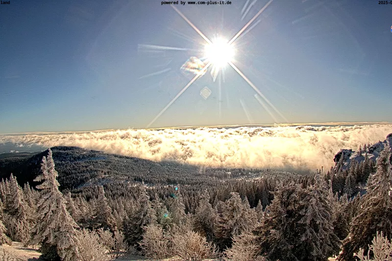 Großer Arber Skigebiet Sunrise 