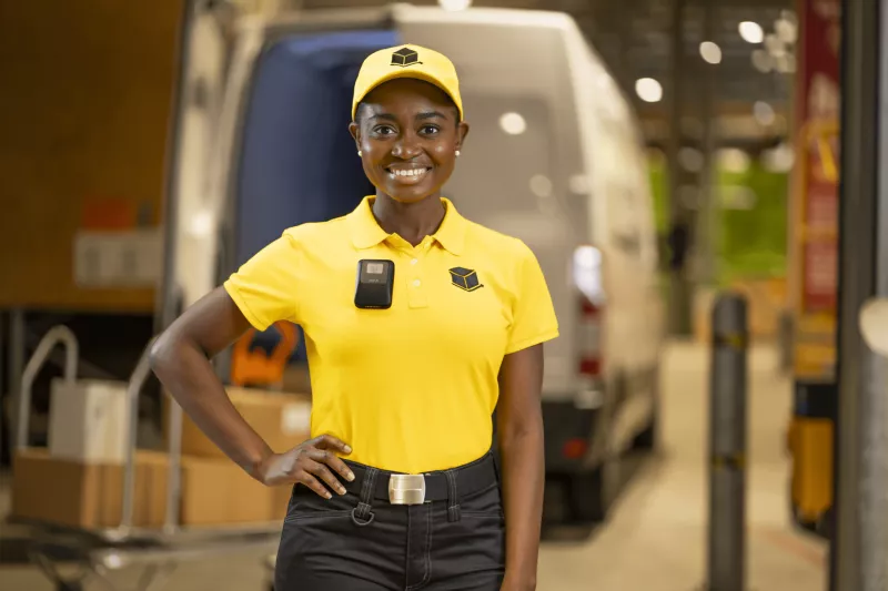 Courier body worn