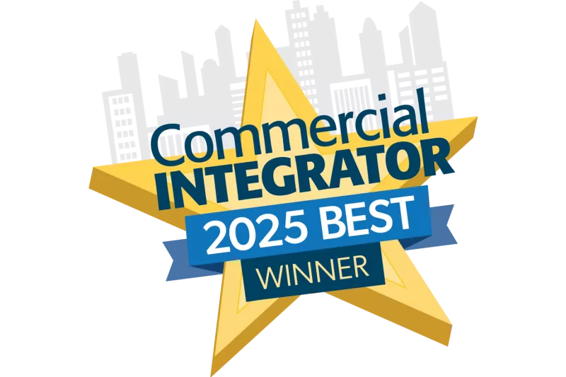 Commercial Integrator 2025 award.