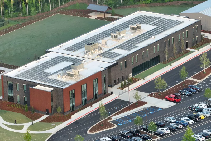 Aerial View of Atlanta Public Safety Training Center