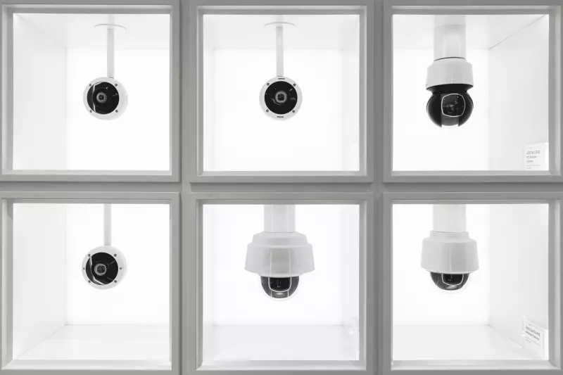 Axis cameras in boxes