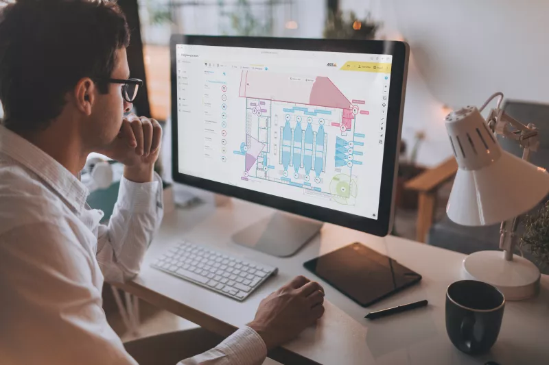 GUI for AXIS Site Designer