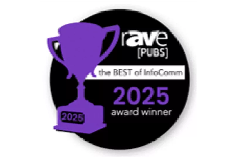 rAVe Best of Infocomm 2025 award.
