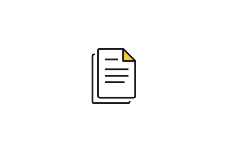 Icon of document