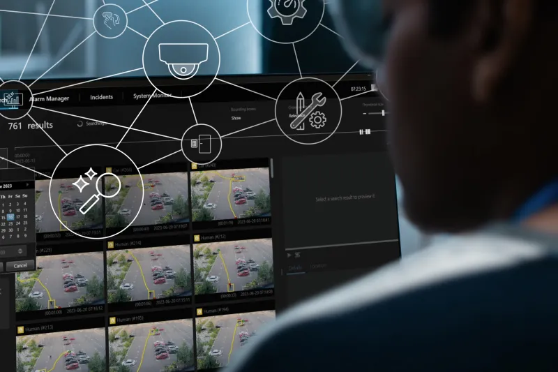 Unite video and forensic search for XProtect users