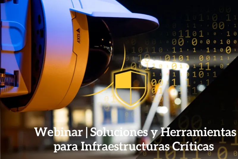 Axis Camera in Graphic design for webinar