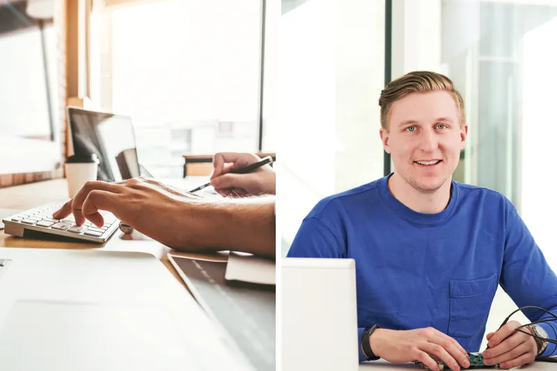 Meet Viktor and explore his journey from summer work to full time employment. 