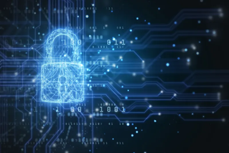 Cybersecurity blue lock