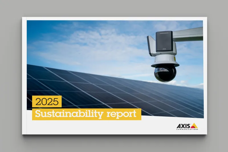 Cover photo of Axis Sustainability Report for 2025