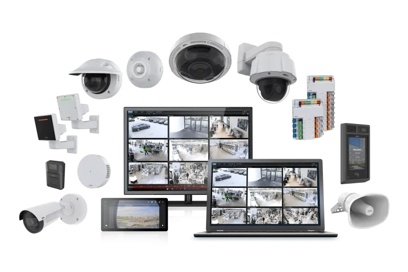 AXIS Optimizer monitor and devices