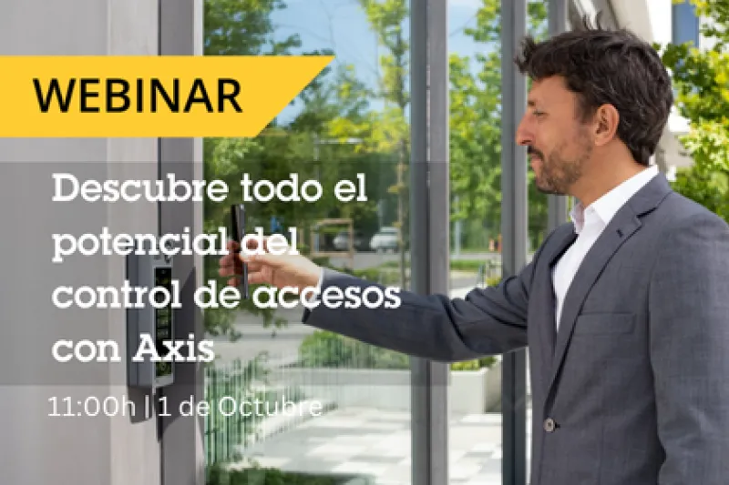 Man with access control
