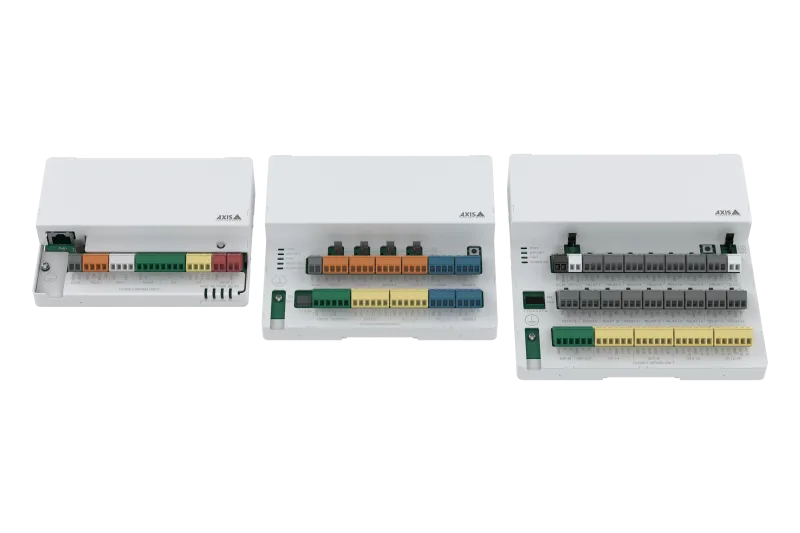 AXIS A9210, combined with AXIS A9910, AXIS A9920