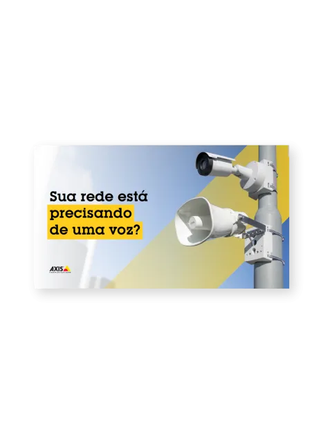 Sua rede está precisando de uma voz?