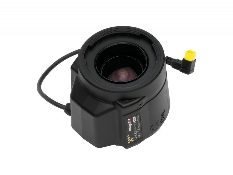 Intelligent CS-mount lens in black color