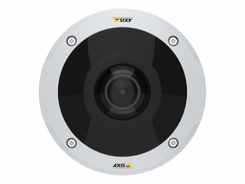 Front image of the IP camera AXIS M3058-PLVE.