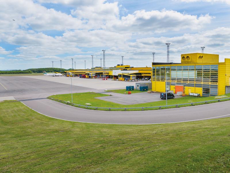 Axis IP Camera - Malmoe airport runway