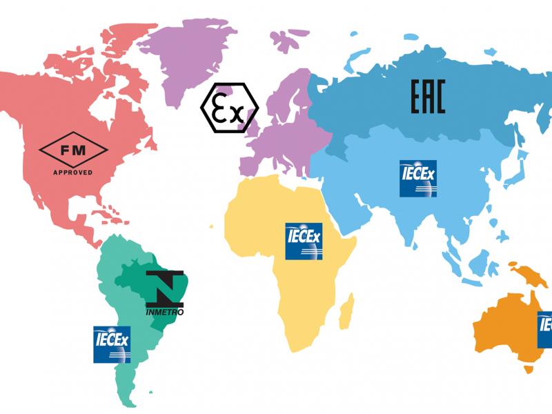 Map standards certifications
