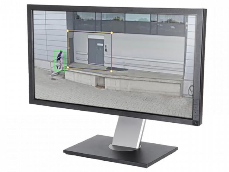 Axis IP camera motion guard screen