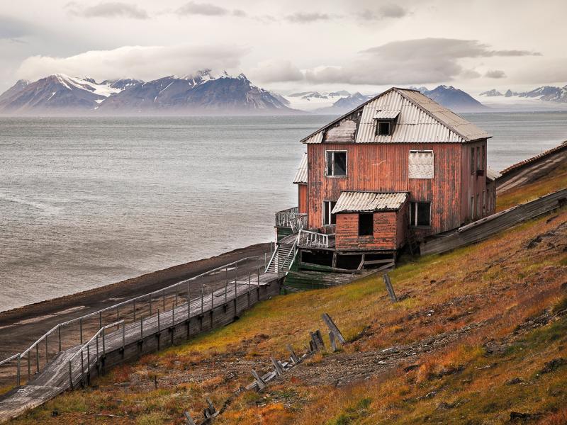 Svalbard shoreline