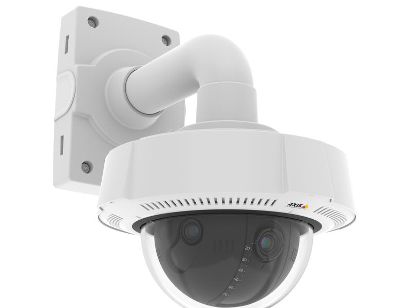 Q3709 mounted on wall from right angle