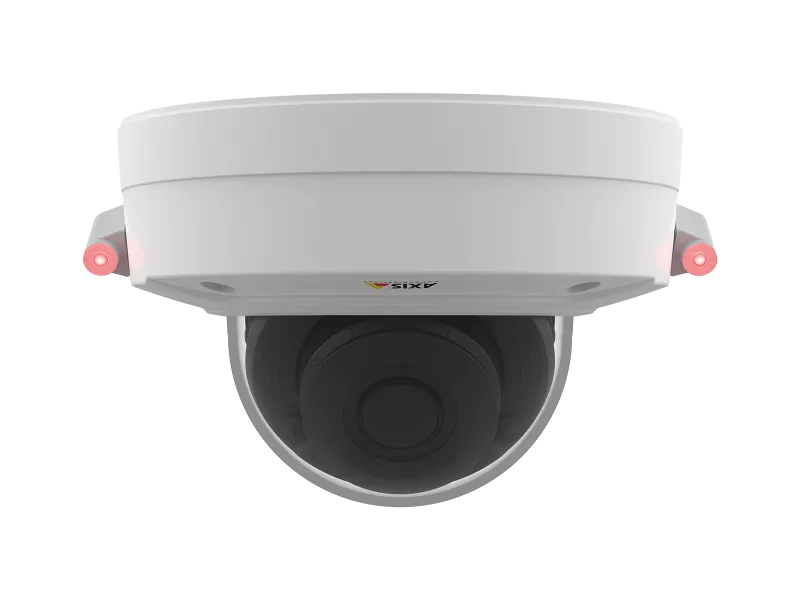 p3225v mkii IP camera with IO indication led on white background