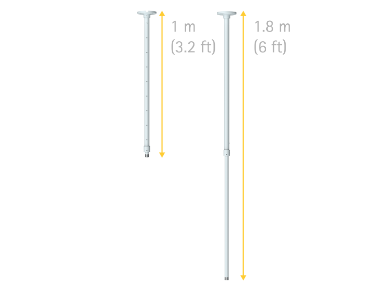   Price for set of 4 AXIS T91B53 Telescopic Ceiling Mount 