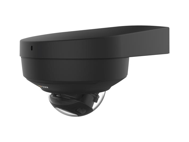 tm3101 accessory, m4206v ip camera, bland, viewed from its left angle
