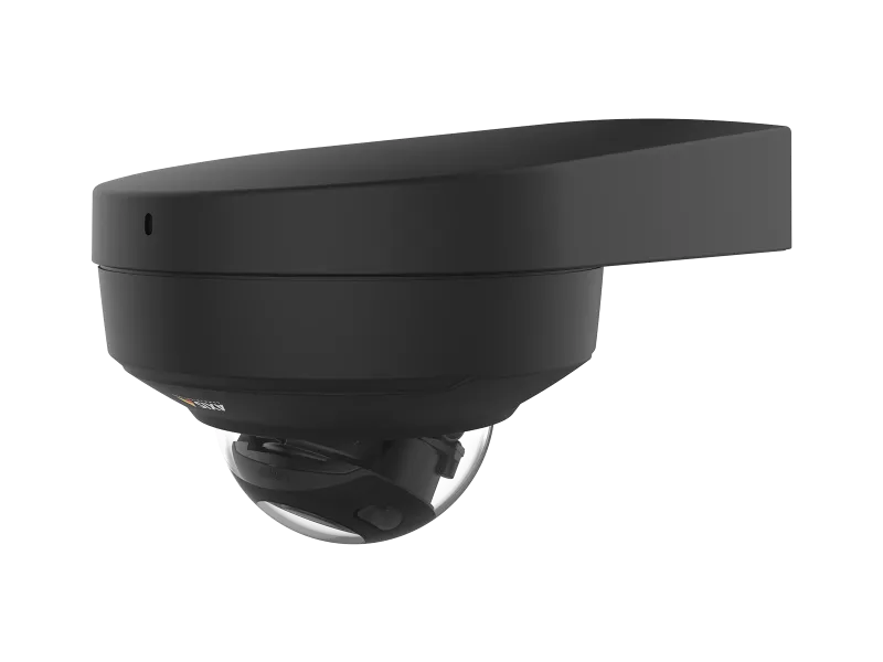 tm3101 accessory, m4206v ip camera, bland, viewed from its left angle