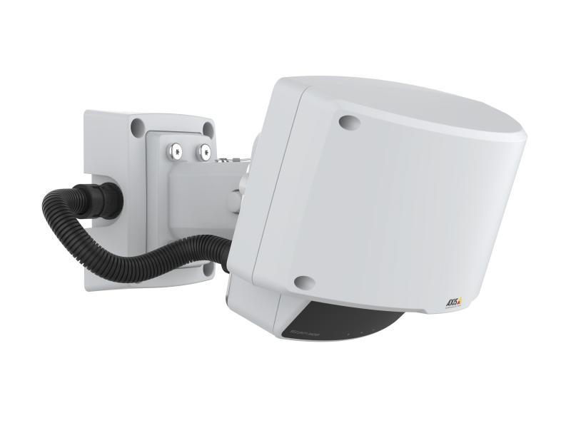 AXIS T91R61 mounted on wall from right angle