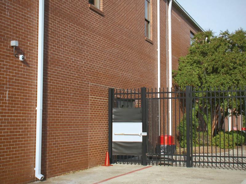 Axis Camera by the gate of Rock Hill School.