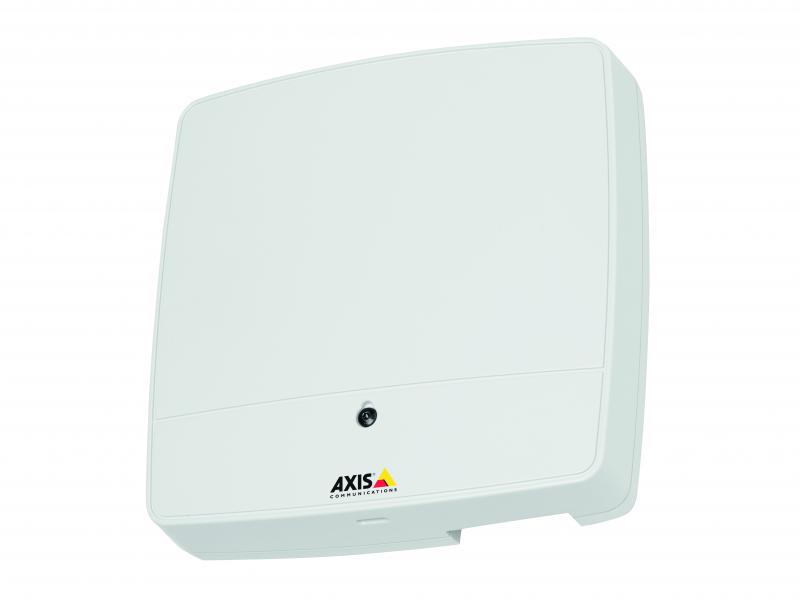AXIS A1001 Network Door Controller, viewed from its left angle