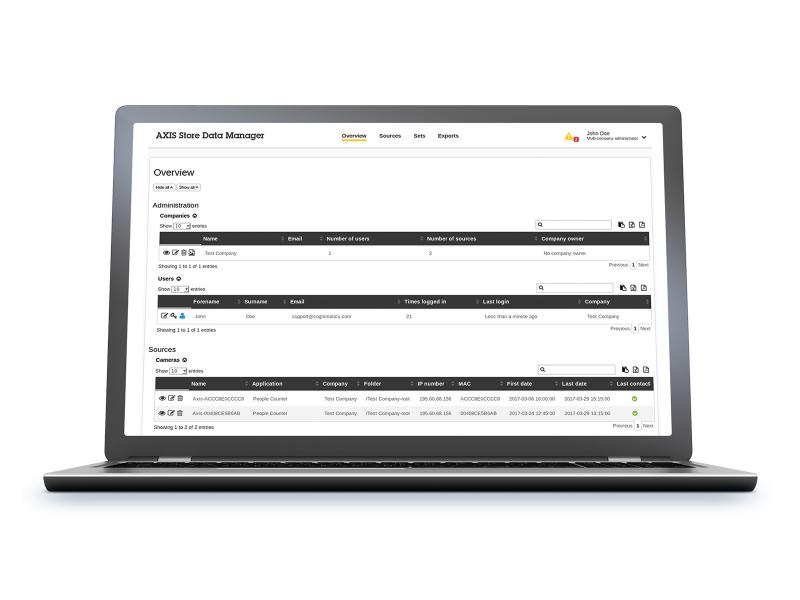 AXIS Store Data Manager Laptop