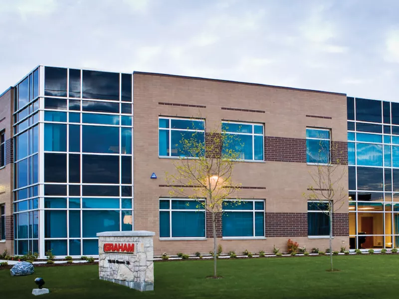 Exterior of Graham Construction office