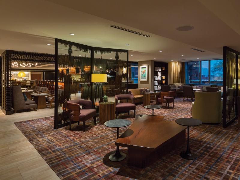 Hyatt Chicago interior lounge