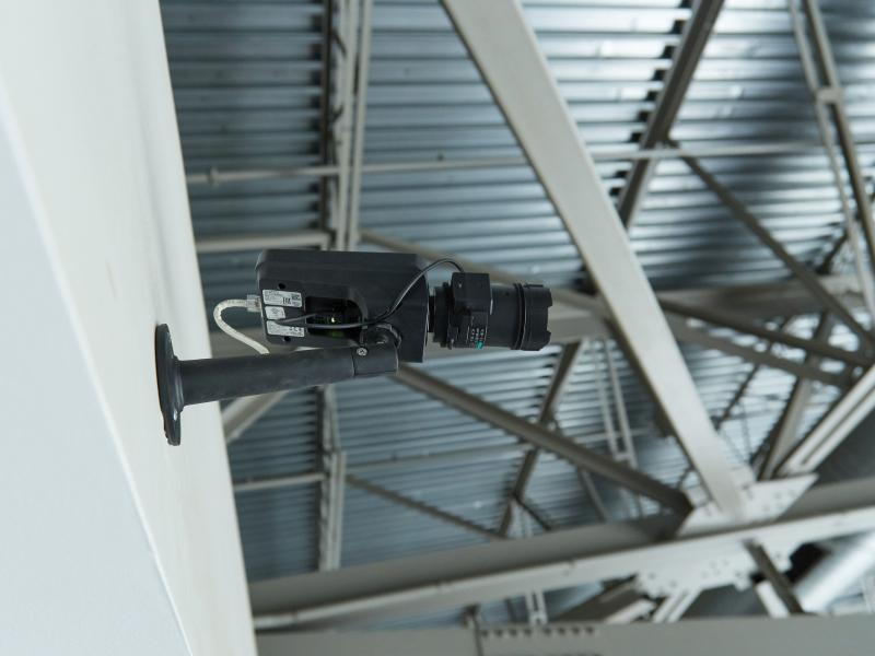 Camera from below